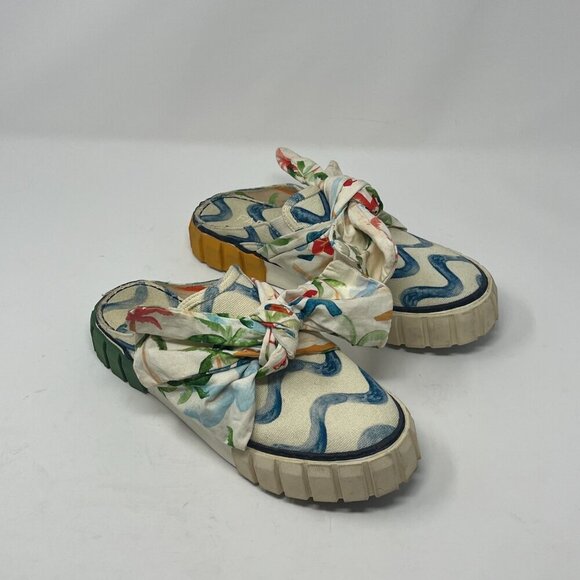 FARM Rio Multicolor Mules with Bow - Picture 3 of 14